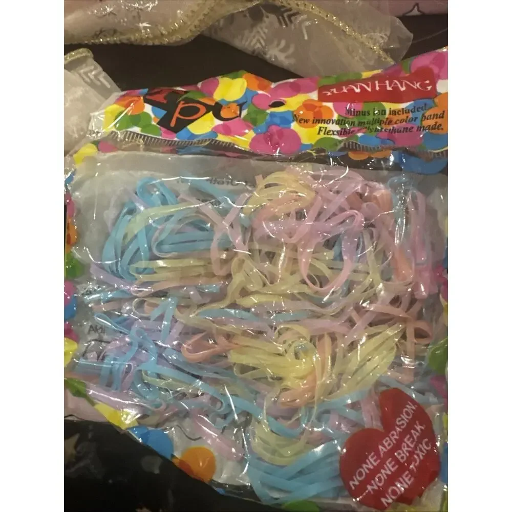 Unicorn Box Hair Accessories Set Hair Ties, Clips &Bow